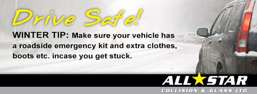 Drive Safe During Winter Conditions from All Star Collision & Glass