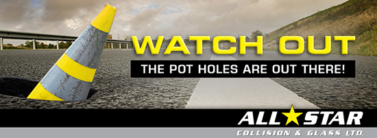 Watch Out the Potholes Are Out There